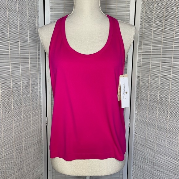 Spiritual Gangster Alex Seamless Racer Tank Pink Size S New with Tags - Picture 1 of 6